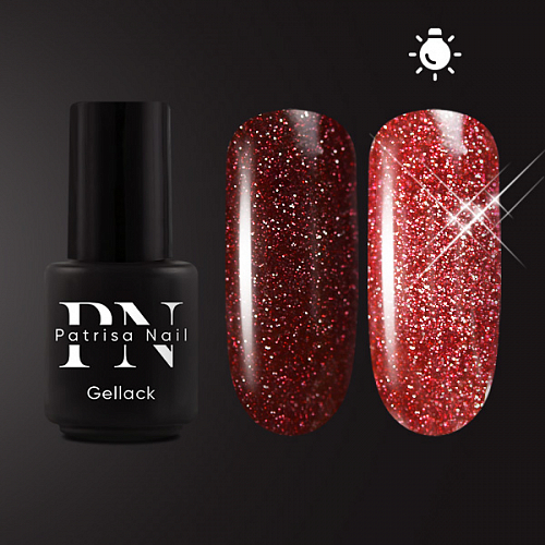 Patrisa Nail светоотражающий гель-лак Fire Flash 3,5 мл. B229