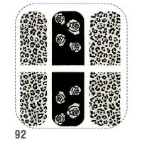 IRISK Пленки для ногтей для экспресс-маникюра на клеевой основе Effect Nails Д324-01 (92)