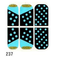 IRISK Пленки для ногтей для экспресс-маникюра на клеевой основе Effect Nails Д324-01 (237)