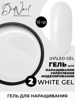 DidNail Professional Гель для наращивания и укрепления Uv/Led Gel 02 15 г. DidNail Professional Гель для наращивания и укрепления Uv/Led Gel 02 15 г.