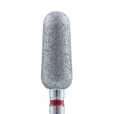 KristallNails, Бор алмазный (Пламя закругленное) Мелкая (Красная) 104.263.514.050