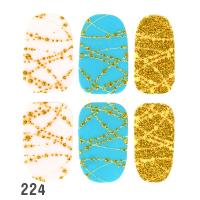 IRISK Пленки для ногтей для экспресс-маникюра на клеевой основе Effect Nails Д324-01 (224)