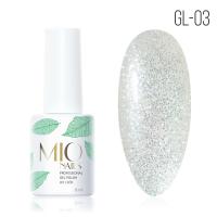 MIO Nails Гель-лак Основная палитра GL-03 Алмазная крошка 8 мл.