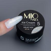 MIO Nails Гель для моделирования ногтей Ice Cream Gel Milky Mix 05 13 г.