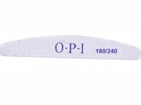 OPI Пилка для ногтей ЛОДКА 180/240 грит серая