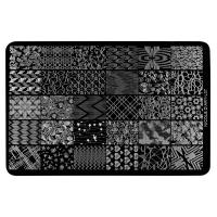 IRISK Трафарет для стемпинга металлический 9,5x14,5 см. П557-18 (025) NICOLE DIARY L-07