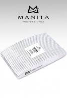 MANITA Professional Пилка для ногтей Лодка 100/150 грит 17,7 см. 25 шт./уп.