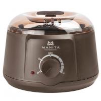 MANITA Professional Воскоплав баночный с силиконовой чашей КОРИЧНЕВЫЙ МР301 MANITA Professional Воскоплав баночный с силиконовой чашей КОРИЧНЕВЫЙ МР301