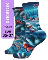 MILV Носки Хлопок 107 High N-07 RUS 23/EUR 35-37