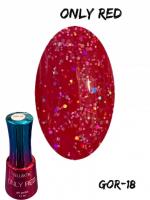 GELLAKTIK ONLY RED гель-лак 12 мл. GOR-18 GELLAKTIK ONLY RED гель-лак 12 мл. GOR-18