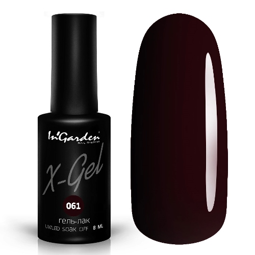 InGarden гель-лак X-Gel №61 8 мл.