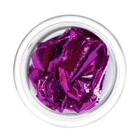 IRISK Фольга отрывная цветная Поталь в баночке 005 фуксия