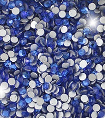 Стразы HFS (Y1CM03Y-50) 2 мм./150 шт. темно-синие