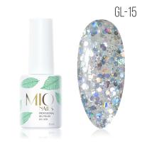 MIO Nails Гель-лак Основная палитра GL-15 Феерия блеска 8 мл.