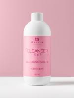 MANITA Professional Жидкость Обезжириватель для ногтей универсальный 4 в 1 BUBBLE GUM 500 мл.