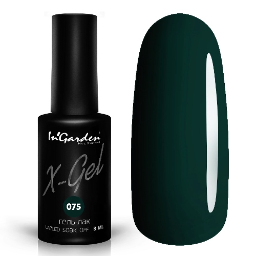 InGarden гель-лак X-Gel №75 8 мл.