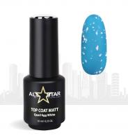 ALL STAR Верхнее покрытие матовое Перепелиное яйцо Quail Egg White Top Coat Matt 10 мл.