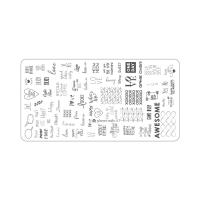 Planet Nails Пластина для Stamping Nail Art №57