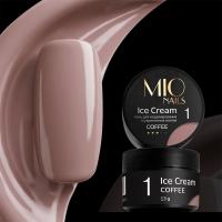 MIO Nails Гель для моделирования ногтей Ice Cream Gel Coffee 01 13 г.