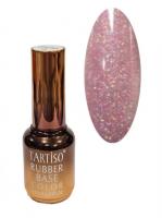 TARTISO Каучуковая база RUBBER BASE FLICK с мерцанием №13 15 мл.