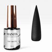 MANITA Professional Топ MATTE матовый без липкого слоя 10 мл. MANITA Professional Топ MATTE матовый без липкого слоя 10 мл.