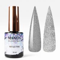 MANITA Professional гель-лак REFLECTIVE светоотражающий №01 10 мл. MANITA Professional гель-лак REFLECTIVE светоотражающий №01 10 мл.