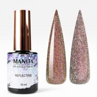 MANITA Professional гель-лак MULTICHROME REFLECTIVE светоотражающий с хлопьями юки №02 10 мл. MANITA Professional гель-лак MULTICHROME REFLECTIVE светоотражающий с хлопьями юки №02 10 мл.