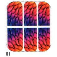 IRISK Пленки для ногтей для экспресс-маникюра на клеевой основе Effect Nails Д324-01 (01)