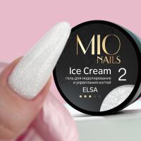 MIO Nails Гель для моделирования ногтей Ice Cream Gel Elsa 02 13 г.