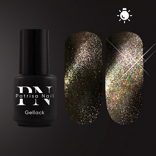 Patrisa Nail светоотражающий магнитный гель-лак Wild Night Flash Magnetic 3,5 мл. B186