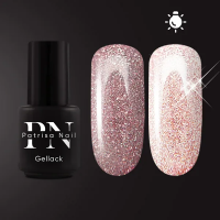Patrisa Nail светоотражающий гель-лак Baby Rose Flash 3,5 мл.