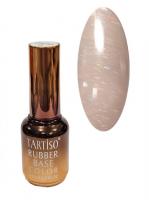 TARTISO Каучуковая база RUBBER BASE FLICK с мерцанием №08 15 мл.