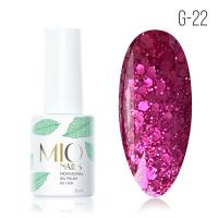 MIO Nails Гель-лак Основная палитра G-22 Сияние мадженты 8 мл.