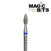 Magic Bits Алмазная фреза Пламя 2,7 мм. ПУЗАТОЕ Средняя Magic Bits Алмазная фреза Пламя 2,7 мм. ПУЗАТОЕ Средняя