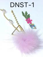 Декор для дизайна ногтей Перышко