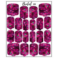 Brutal Тэг-пленка для маникюра и педикюра 008 Brutal Тэг-пленка для маникюра и педикюра 008