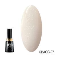 GELLAKTIK база камуфлирующая с шиммером BASIS COVER GLITTER №07 GBACG-07 12 мл.