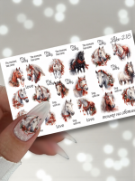 Слайдер-дизайн для ногтей LIKE-218 Слайдер-дизайн для ногтей LIKE-218