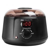 MANITA Professional Воскоплав баночный с силиконовой чашей и дисплеем ЧЕРНЫЙ МР302 MANITA Professional Воскоплав баночный с силиконовой чашей и дисплеем ЧЕРНЫЙ МР302
