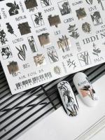 IBDI NAILS Слайдер дизайн AIR FOIL 085
