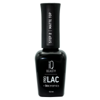 IQ Beauty Финишное покрытие для лака матовое PROLAC+bioceramics Matte top 12,5 мл. IQ Beauty Финишное покрытие для лака матовое PROLAC+bioceramics Matte top 12,5 мл.