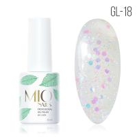 MIO Nails Гель-лак Основная палитра GL-18 Нежные блики 8 мл.