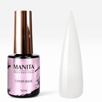 MANITA Professional База COVER BASE каучуковая камуфлирующая №01 10 мл. MANITA Professional База COVER BASE каучуковая камуфлирующая №01 10 мл.