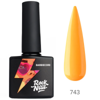 RockNail Гель-лак Barbiecore 743 Holywood Hair 10 мл.