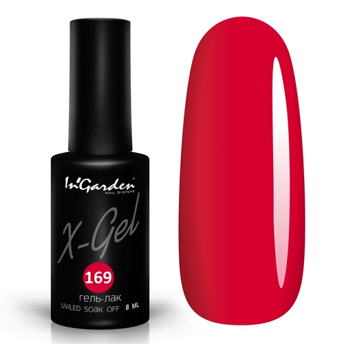 InGarden гель-лак X-Gel №169 8 мл.
