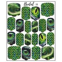 Brutal Тэг-пленка для маникюра и педикюра 011 Brutal Тэг-пленка для маникюра и педикюра 011