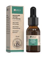 MILV Масло для ногтей и кутикулы с экстрактами монарды и водорослей 15 мл. MILV Масло для ногтей и кутикулы с экстрактами монарды и водорослей 15 мл.