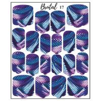 Brutal Тэг-пленка для маникюра и педикюра 017 Brutal Тэг-пленка для маникюра и педикюра 017