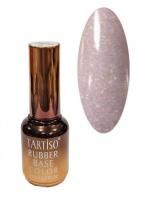 TARTISO Каучуковая база RUBBER BASE FLICK с мерцанием №05 15 мл.
