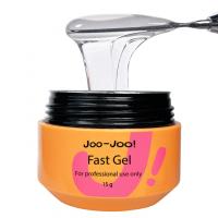 Joo-Joo Гель для наращивания Fast Gel Clear 15 г. Joo-Joo Гель для наращивания Fast Gel Clear 15 г.